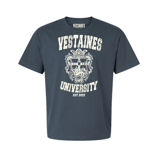 UNIVERSITY TEE [NAVY]