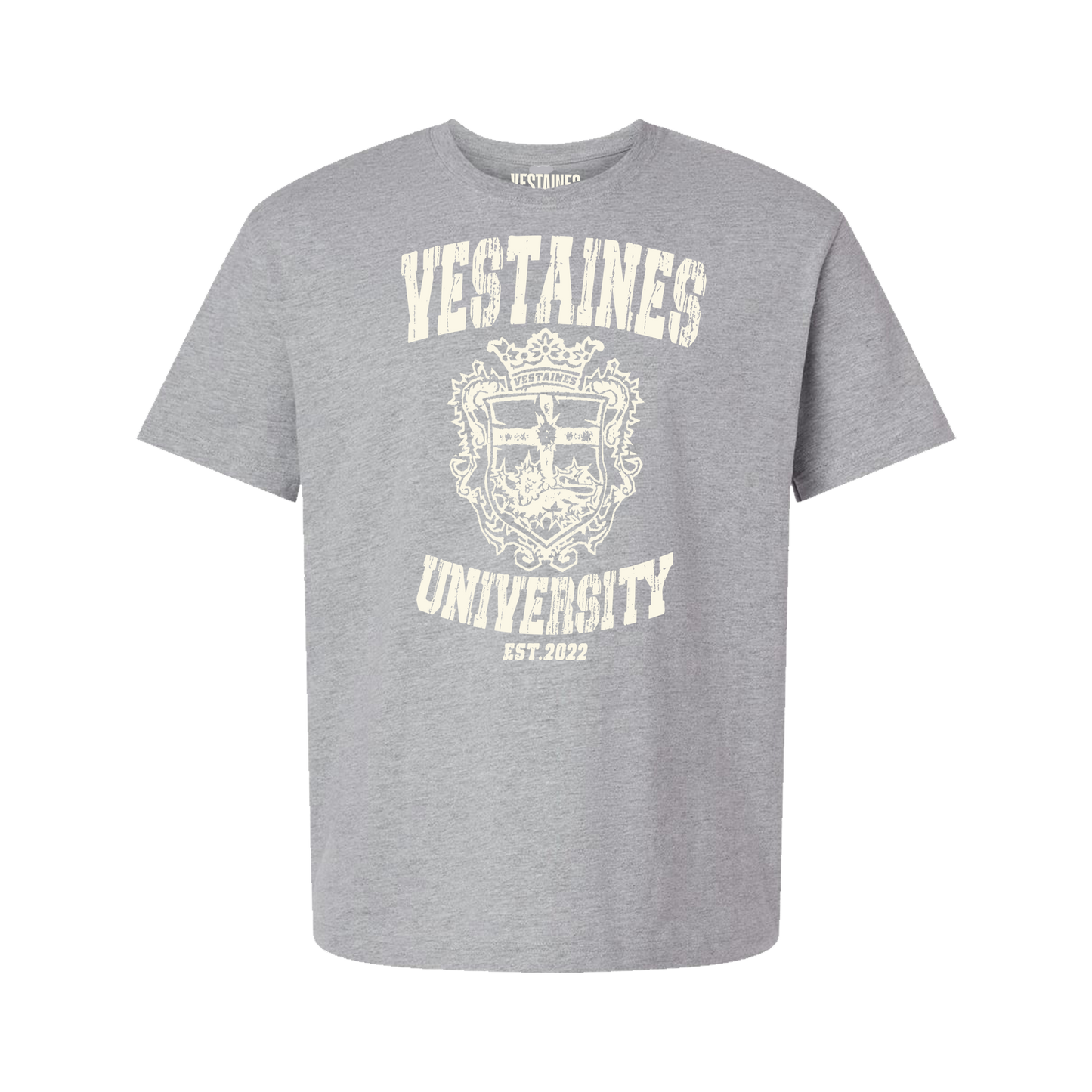 UNIVERSITY TEE [GREY]