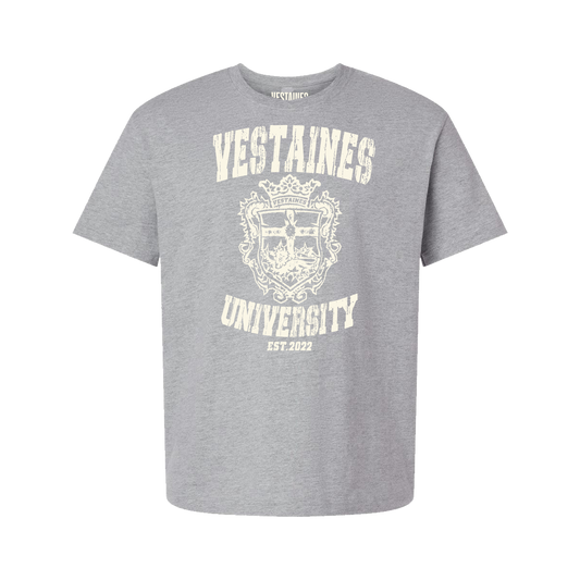 UNIVERSITY TEE [GREY]